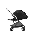 Прогулянкова коляска Cybex Melio Carbon Real Black (з бампером) — Photo 4