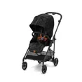 Прогулянкова коляска Cybex Melio Carbon Real Black (з бампером)