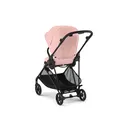 Прогулянкова коляска Cybex Melio Carbon Candy Pink (з бампером) — Photo 5