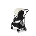Прогулянкова коляска Cybex Melio Carbon Canvas White (з бампером) — Photo 5