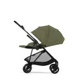 Прогулянкова коляска Cybex Melio Carbon Moss Green (з бампером) — Photo 4