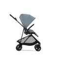 Прогулянкова коляска Cybex Melio Carbon Stormy Blue (з бампером) — Photo 3