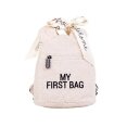 Рюкзак дитячий Childhome My first bag teddy white — Photo 1