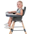 Стілець для годування Childhome Evolu 2 з бампером natural/anthracite, арт. CHEVOCHNA — Photo 9
