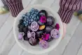 Соска пустушка BIBS Colour Latex Round (кругла) – Mauve 0-6 міс. — Photo 3