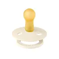 Соска пустушка BIBS Colour Latex Round (кругла) – Ivory 0-6 міс.