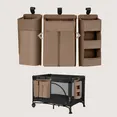Органайзер для ліжечка Lionelo SIDEPOCKET LARGE BEIGE — Photo 1