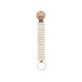 Тримач для пустушки в&#039;язаний BIBS Pacifier Clip Knitted Ivory