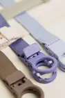 Тримач-стрічка для пустушки з петлею BIBS Pacifier Clip Loop Pine — Photo 10
