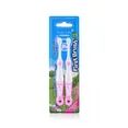 Зубна щітка від 0 до 18 місяців First Brush (2 шт) - Pink, (Brush-baby)