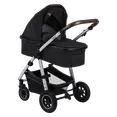 Універсальна коляска 3 в 1 Lionelo AMBER BLACK SILVER — Photo 1