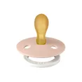 Соска пустушка BIBS Colour Latex Symmetrical (симетрична) – Blush GLOW світиться в темряві 0-6 міс.