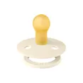 Пустушка Studio Colour Latex Round (кругла) Block – Ivory / Pine 6-18 міс. — Photo 1