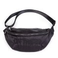 Сумка через плече Childhome Banana bag puffered black