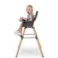 Стілець для годування Childhome Evolu 2 з бампером natural/anthracite, арт. CHEVOCHNA — Photo 12
