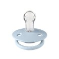 Соска пустушка BIBS De Lux Silicone Round (кругла) – Baby Blue 0-36 міс.