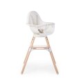 Стілець для годування Childhome Evolu ONE.80° з бампером - natural/white — Photo 10