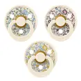 Набір сосок пустушок BIBS x Liberty Try It Colour (3 в упаковці) – Eloise / Ivory