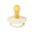 Пустушка Studio Colour Latex Round (кругла) Block – Ivory / Vanilla 0-6 міс. — Photo 1