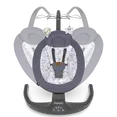 Шезлонг-гойдалка Lionelo RALF GREY WHITE — Photo 2