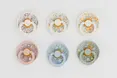 Пустушка BIBS x Liberty Colour Latex Round (кругла) – Eloise Dusty Blue / Ivory Mix (2 в упаковці) 6-18 міс. — Photo 4