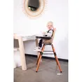 Стілець для годування Childhome Evolu 2 з бампером nut/frosted, арт. CHEVOCHFR — Photo 5