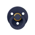 Соска пустушка BIBS Colour Latex Round (кругла) – Deep Space/Deep Space (2 в упаковці) 6-18 міс. — Photo 2