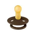 Соска пустушка BIBS Colour Latex Round (кругла) – Mocha 0-6 міс.