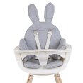 Подушка універсальна до стільця для годування Childhome rabit/grey