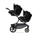 Дитячий візочок для двійні NUVO Pram Blue Slate — Photo 5