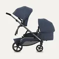 Дитячий візочок для двійні NUVO Pram Blue Slate — Photo 8