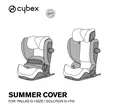 Літній чохол для автокрісла Cybex Pallas G / Solution G Grey — Photo 1