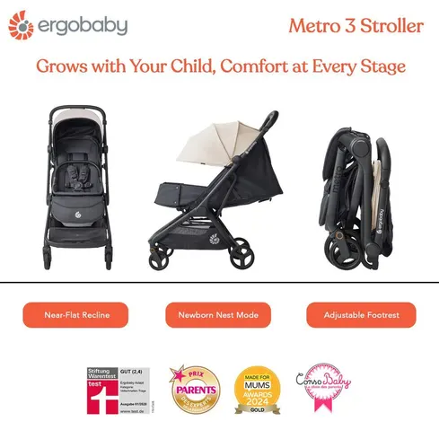 Прогулянкова коляска Ergobaby Metro купити